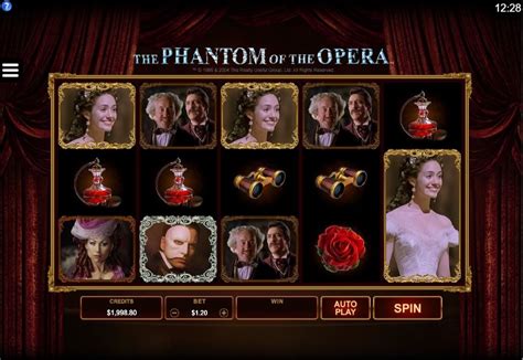The Phantom of The Opera slot from NetEnt online game.